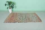 Small Handmade Moroccan Berber Rug | Unique 3.3 FT X 6.3 FT