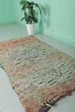 Small Handmade Moroccan Berber Rug | Unique 3.3 FT X 6.3 FT