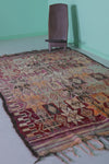 Authentic Moroccan Rug - 5.4 x 9.8 FT | Vibrant Geometric Pattern