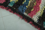 Colorful Moroccan Berber Rug - 3.3 x 4.9 ft | Handmade Striped Wool Carpet