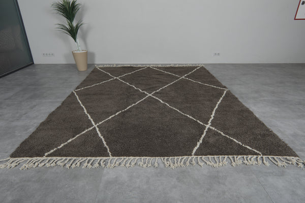 Authentic Moroccan wool rug - Custom handcrafted design