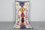 Moroccan Rug 3.6 x 9.3 ft Azilal Style Handmade Wool Rug