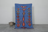 Vintage Berber Rug | 3 FT X 4.2 FT  Tribal Motifs
