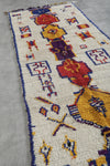 Moroccan Rug 3.6 x 9.3 ft Azilal Style Handmade Wool Rug