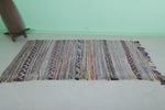 Flat Woven Rug – 4.5 FT x 7.5 FT | Handcrafted Artisan Design