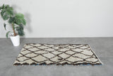 Handmade Boucherouite Rug 2.6 X 5.9 FT