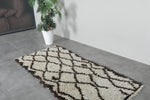 Handmade Boucherouite Rug 2.6 X 5.9 FT