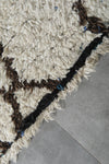 Handmade Boucherouite Rug 2.6 X 5.9 FT