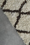 Handmade Boucherouite Rug 2.6 X 5.9 FT