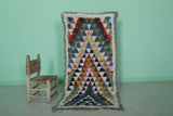 Colorful Runner Rug – 2.5 FT x 5.5 FT | Handmade Moroccan Design