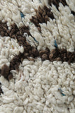 Handmade Boucherouite Rug 2.6 X 5.9 FT