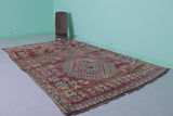 Vintage Moroccan Rug 6.5 x 10.1 Ft Handwoven Berber Pattern | Unique Decor