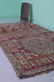 Vintage Moroccan Rug 6.5 x 10.1 Ft Handwoven Berber Pattern | Unique Decor