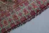 Vintage Moroccan Rug 6.5 x 10.1 Ft Handwoven Berber Pattern | Unique Decor