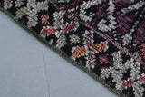 Vintage Moroccan Rug - 5.7 x 10 FT | Bold Geometric Tribal Carpet