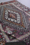 Vintage Moroccan Rug - 5.7 x 10 FT | Bold Geometric Tribal Carpet