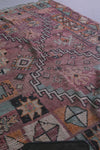 Vintage Moroccan Rug 6.2 x 9.6 Ft Handwoven Geometric Pattern | Artisan Decor