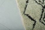 Classic Moroccan Berber Rug - 2.6 FT × 5.8 FT | Handwoven Diamond Design