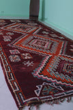 Boujaad Moroccan Rug - 6.3 x 12.8 Feet | Handmade Berber Rug with Bold Patterns