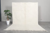 Handmade Beni Ourain Rug 6.8x9.6 ft - Wool Moroccan Berber Rug