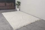 Handmade Beni Ourain Rug 6.8x9.6 ft - Wool Moroccan Berber Rug