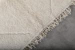 Handmade Beni Ourain Rug 6.8x9.6 ft - Wool Moroccan Berber Rug