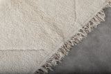 Handmade Beni Ourain Rug 6.8x9.6 ft - Wool Moroccan Berber Rug