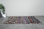 Handmade Boucherouite Rug 4.3 x 10.8 FT