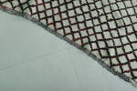 Classic Moroccan Berber Rug - Neutral Diamond Pattern