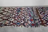 Handmade Boucherouite Rug 4.3 x 10.8 FT