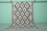 Elegant Moroccan Rug - 5.6 x 8.8 FT | Berber-Inspired Diamond Pattern