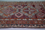 Vintage Moroccan Rug 6 x 8.4 Ft Handwoven Tribal Design | Boho Home Decor