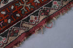 Vintage Moroccan Rug 6 x 8.4 Ft Handwoven Tribal Design | Boho Home Decor