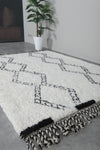 Handmade Moroccan Rug - Custom Wool Rug - Diamond Pattern