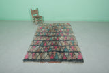 Colorful Moroccan Rug – 3.3 x 7.6 FT | Shaggy Handwoven Design