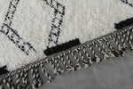 Handmade Moroccan Rug - Custom Wool Rug - Diamond Pattern