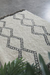 Handmade Moroccan Rug - Custom Wool Rug - Diamond Pattern