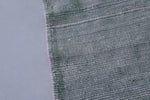 Moroccan Rug – Subtle Gray with Fringe Detailing | 3.1 FT x 4.9 FT