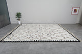 Handwoven Moroccan Wool Rug - Custom Pattern Design