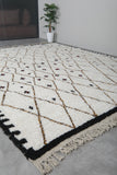 Handwoven Moroccan Wool Rug - Custom Pattern Design