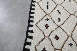 Handwoven Moroccan Wool Rug - Custom Pattern Design