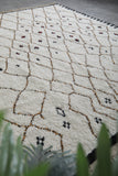 Handwoven Moroccan Wool Rug - Custom Pattern Design