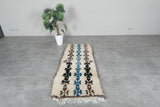 Azilal Rug 2.5 x 6.2 ft Moroccan Handmade Wool Carpet