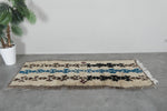 Azilal Rug 2.5 x 6.2 ft Moroccan Handmade Wool Carpet