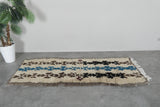 Azilal Rug 2.5 x 6.2 ft Moroccan Handmade Wool Carpet