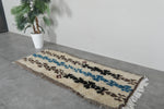Azilal Rug 2.5 x 6.2 ft Moroccan Handmade Wool Carpet