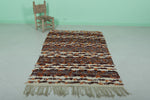 Moroccan Rug – 3.7 FT x 6.1 FT | Handwoven Berber Carpet with Traditional Design