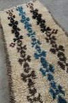 Azilal Rug 2.5 x 6.2 ft Moroccan Handmade Wool Carpet