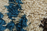 Azilal Rug 2.5 x 6.2 ft Moroccan Handmade Wool Carpet