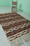 Moroccan Rug – 3.7 FT x 6.1 FT | Handwoven Berber Carpet with Traditional Design